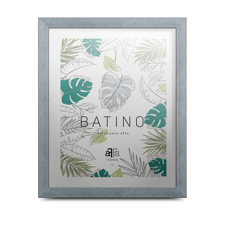 Batino aFFa képkeret 40x50 cm, ezüst, 1 mm plexi