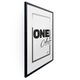 Rama foto clasica Hekla 70x100 cm, cu cuier de perete si plexiglas protejat – design elegant din MDF, ideala pentru decor modern, siguranta sporita si montaj facil pe perete, negru
