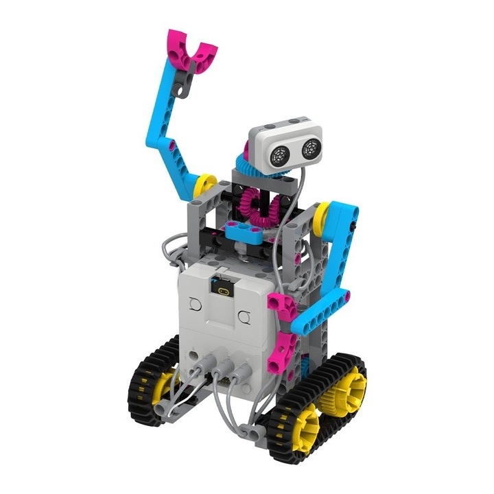 Oktatójáték, STEM Workshop Robotics Kit kompatibilis micro:bittel, Gigo Toys, +8 év, 245 darab, 14 modell