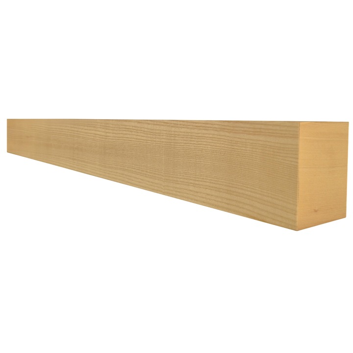 Lustra din lemn de frasin, 40W, 5600 lumeni, bej, 1000x80x90mm, 2 surse de iluminare