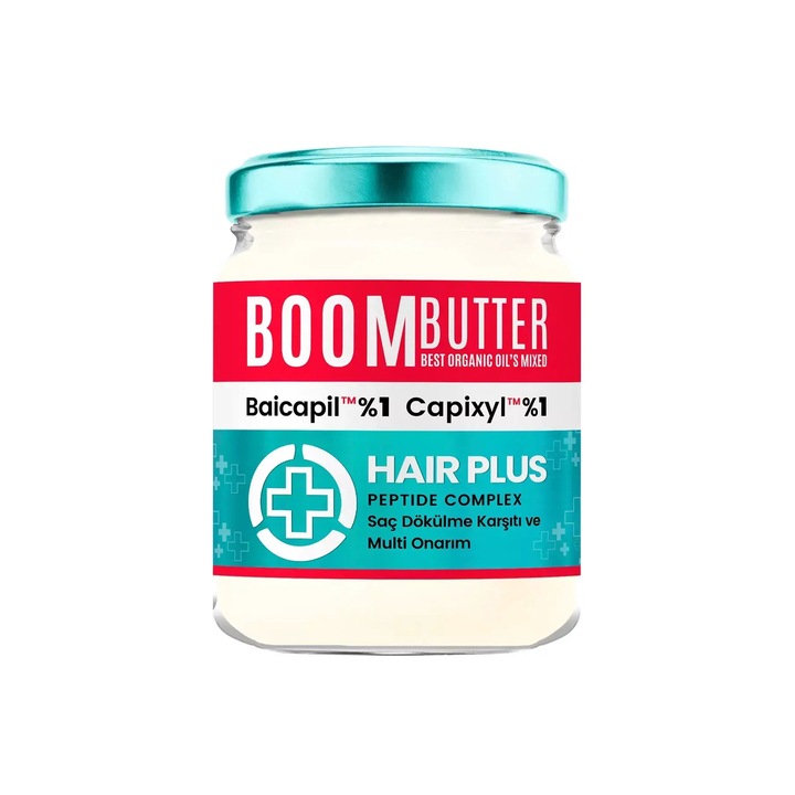 Unt pentru Cresterea Parului Boom Butter, 190 ml