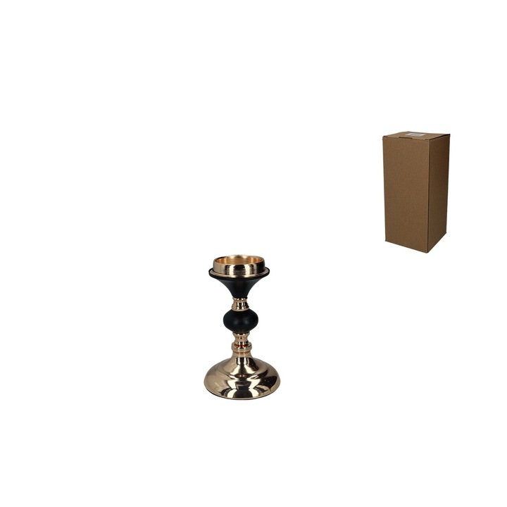 Свещник, HANIPOL, малък, романтичен дизайн, за интериор, 10x10 см