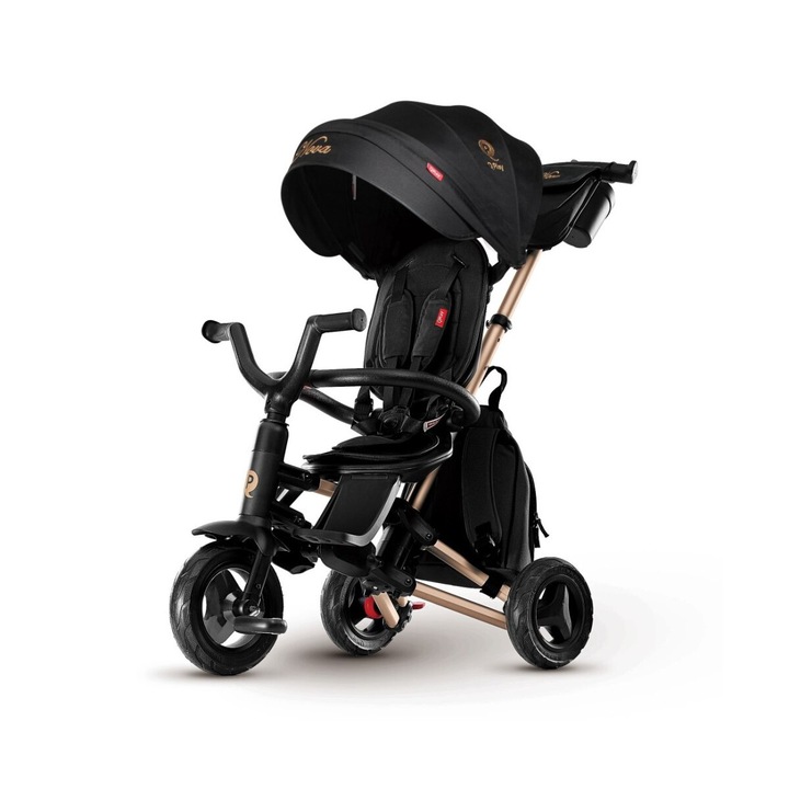 Qplay Nova tricikli, arany/fekete, 10-36 hónapos, 93cm