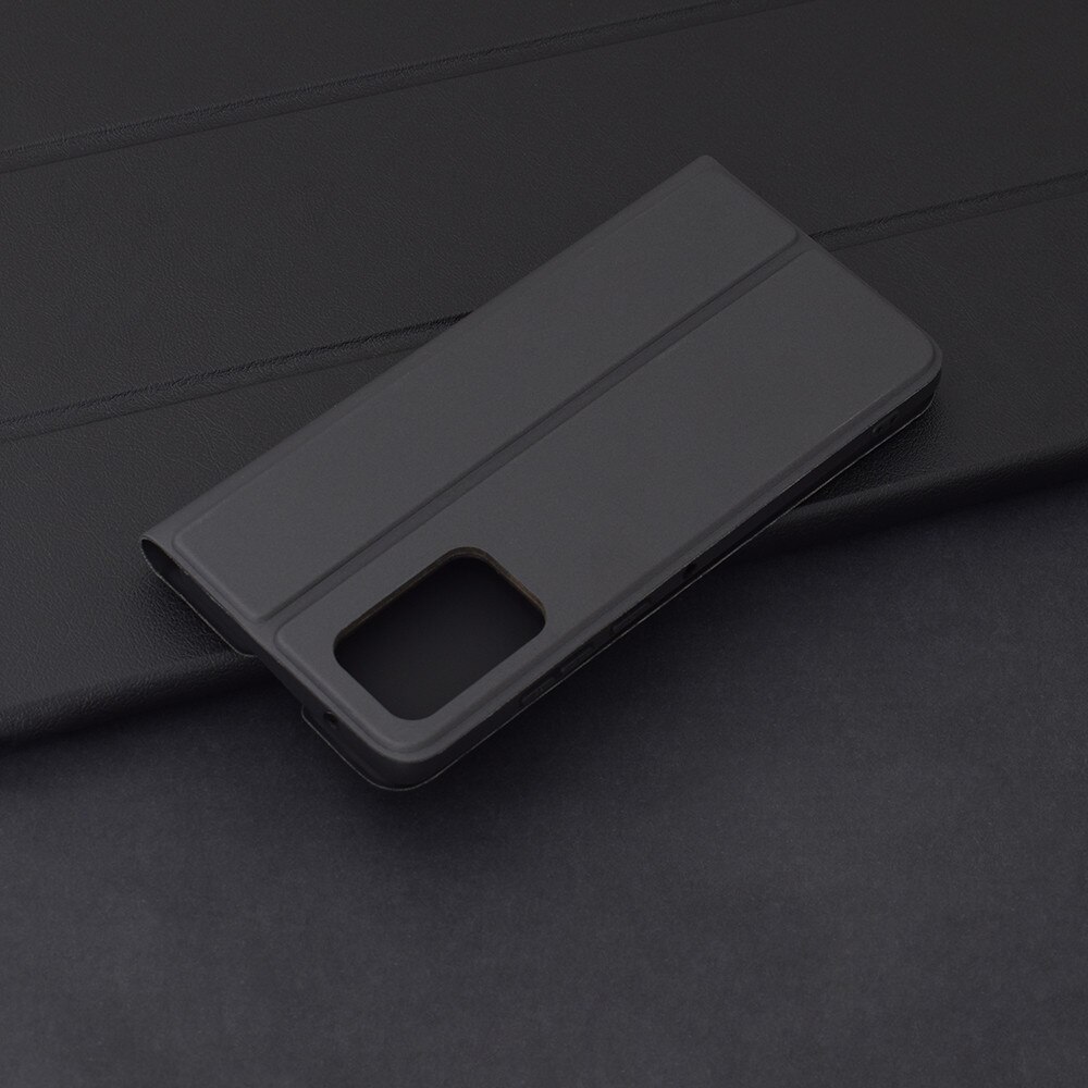 Husa tip carte pentru Motorola Edge 50 Fusion, inchidere magnetica, Accesorio Magskin, Negru