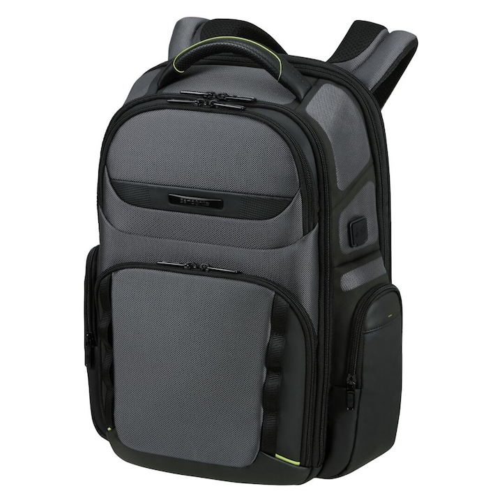 Rucsac laptop Samsonite Pro-DLX 6 extensibil 15,6", negru, 430x300x150mm