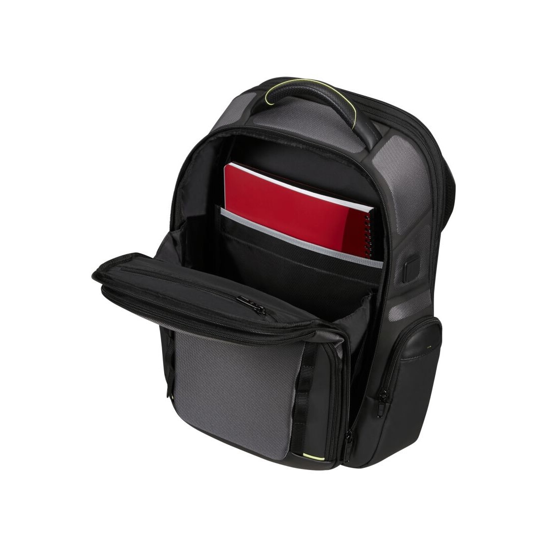 Rucsac laptop Samsonite Pro-DLX 6 extensibil 15,6", negru, 430x300x150mm
