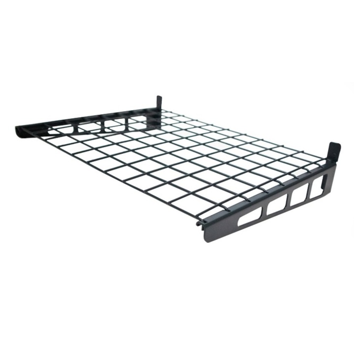 Polita sarma, compatibila raft Rivet, gri antracit, 430 x 220 x 35 mm, 45 kg