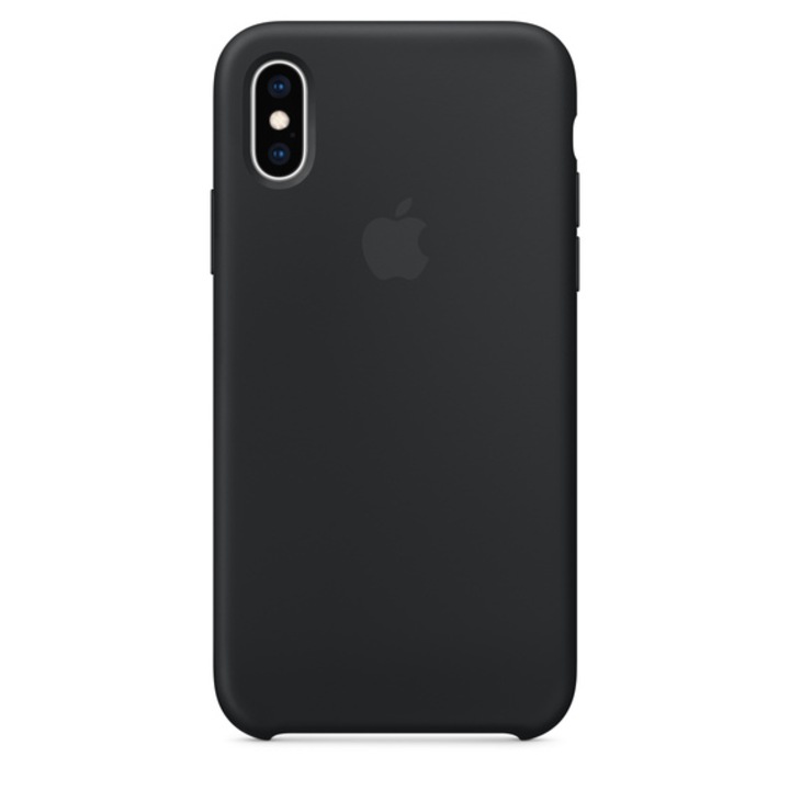 Силиконов Калъф Apple за iPhone XS Max, Black