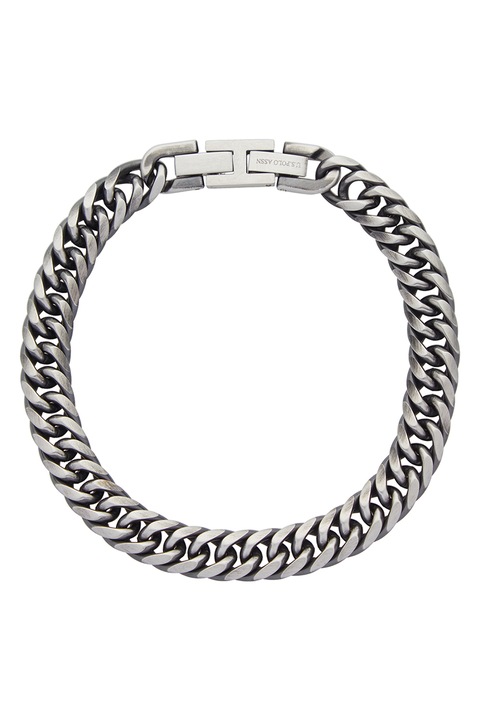 U.S. Polo Assn., Láncos rozsdamentes acél karkötő, Ezüstszín