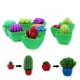 Set 48 Piese Jucarii Interactive Cactusi Care Cresc in Apa, Fokelyi, Multicolor, 3 ani
