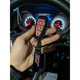 Карбоново червено капаче за ключ Ford Fiesta Focus 3 4 Mondeo Ecosport Kuga Focus ST