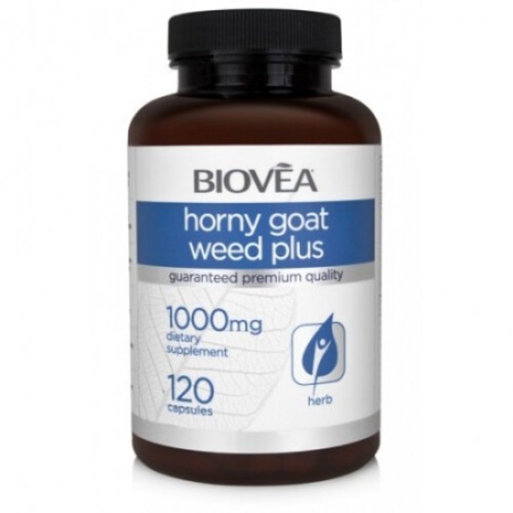 Хранителна добавка Biovea Horny Goat Weed Plus 120 капс. Horny Goat Weed
