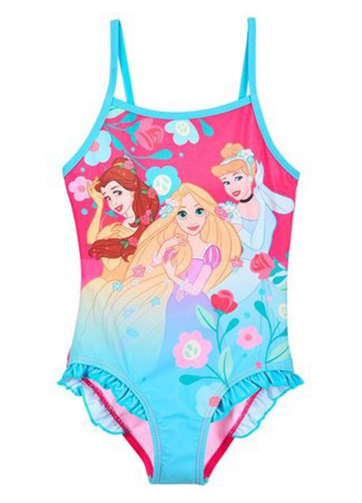 Детски бански костюм Disney Blooming Blue, Многоцветен