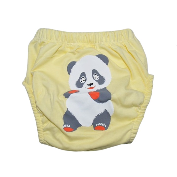 Chiloti de trecere la olita refolosibili pentru copii Mini Junior CTR-MJ12, Galben +9 kg