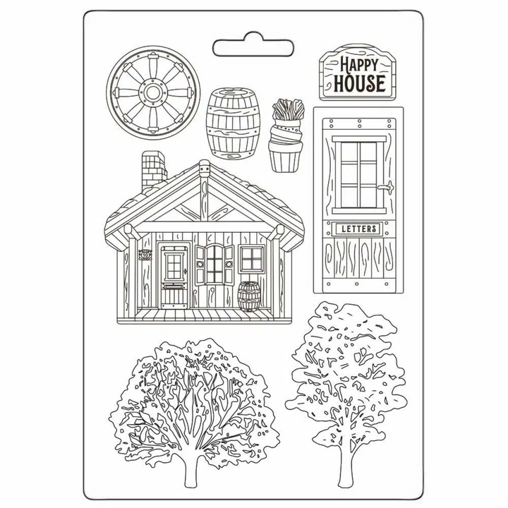 Set de artizanat Matrita PVC moale A5 - Casa Alterego - K3PTA5666