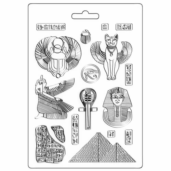 Matrita PVC moale, Stamperia, A4, Egipt, K3PTA4577