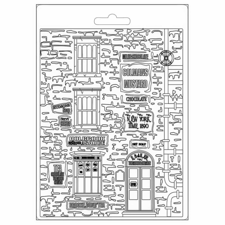 Set de artizanat Matrita PVC moale A5 - cladiri New York - K3PTA5623