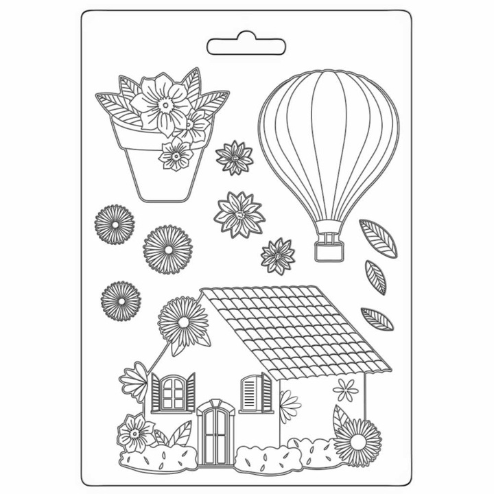 Mold PVC moale A5 Stamperia, Carcasa