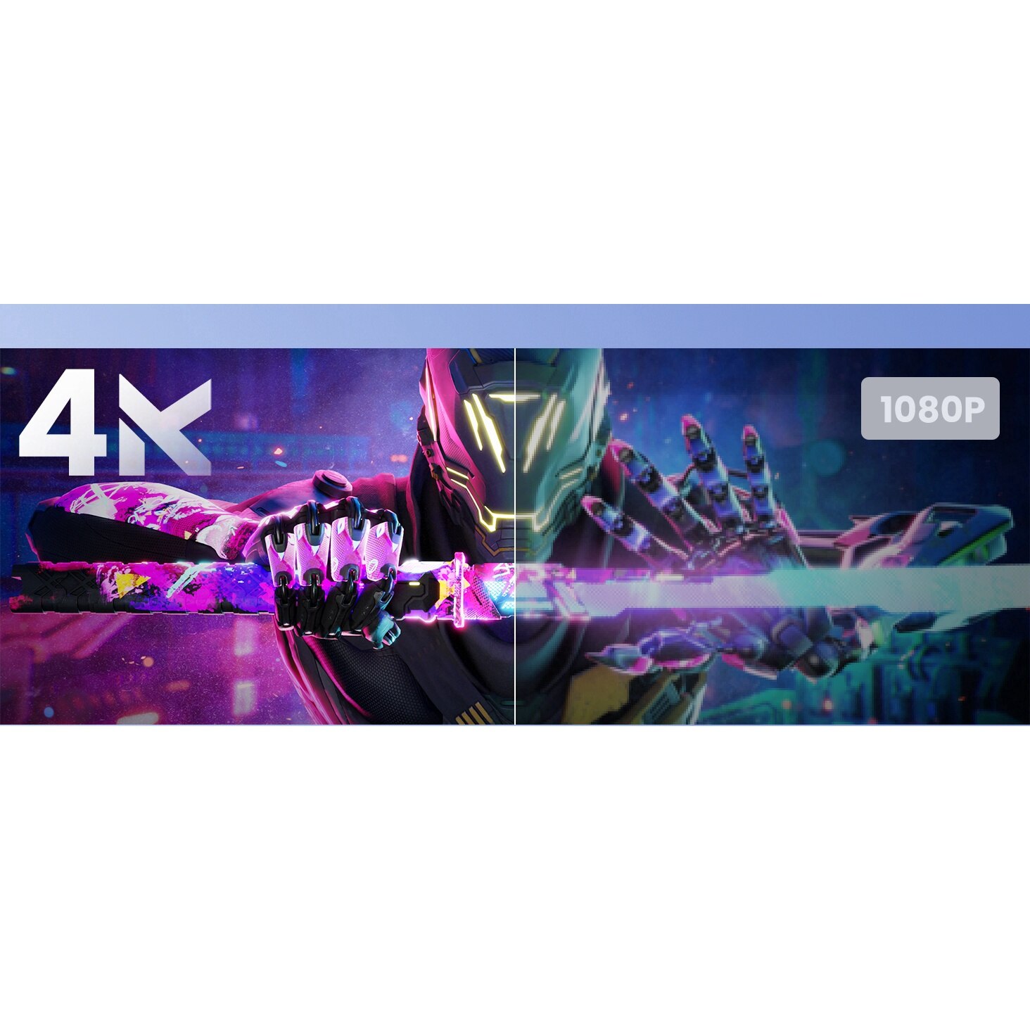 Splitter video HDMI 4K, 1 in 2 Out 4K 1x2, Duplicate/Mirror Screen Only ...
