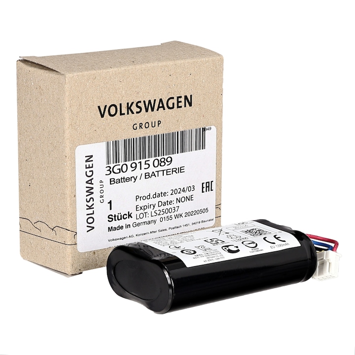 Батерия Volkswagen SOS Telematics, 7.3V, 1490mAh, 3G0915089