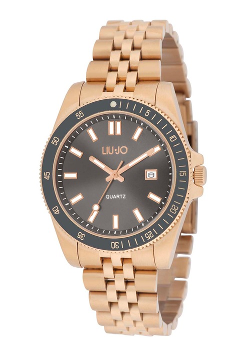 Liu Jo, Fémszíjas analóg karóra, Rózsaarany