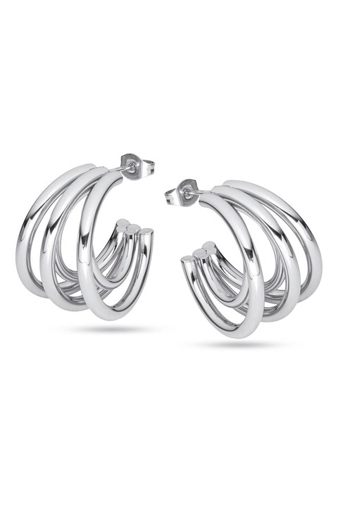 Liu Jo, Cercei rotunzi din otel inoxidabil, Argintiu