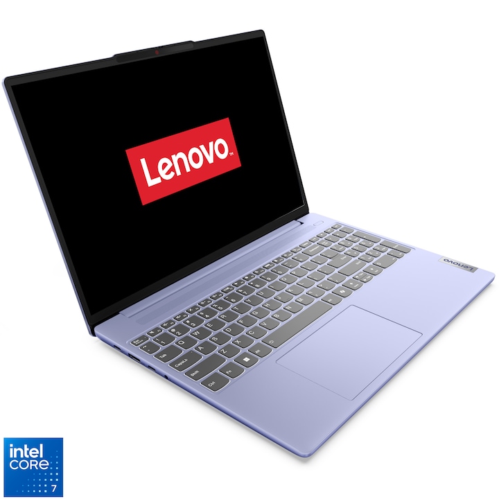 Лаптоп Lenovo IdeaPad Slim 5 15IRH9R, Intel® Core™ 7 240H, 15.3" WUXGA, IPS, 32GB LPDDR5x RAM, 1TB SSD, Intel® Graphics, No OS, Purple