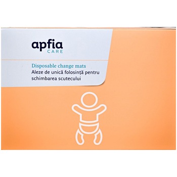Aleze de unica folosinta pentru schimbarea scutecului 46 x 68 cm, 30 buc, Apfia Care