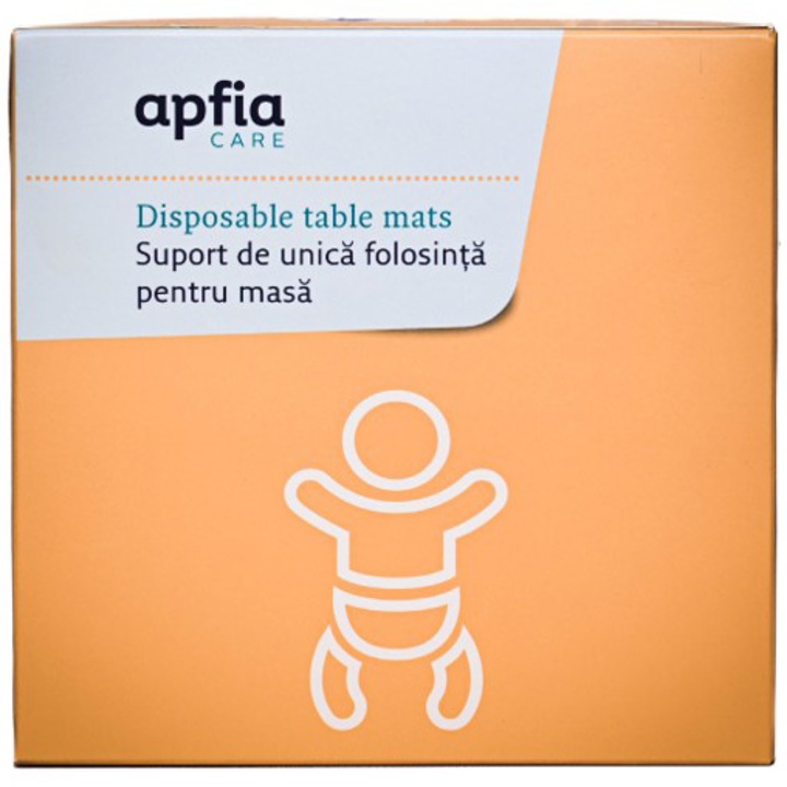 Подложка за еднократна употреба Apfia Care, 30x40 см, 30 броя