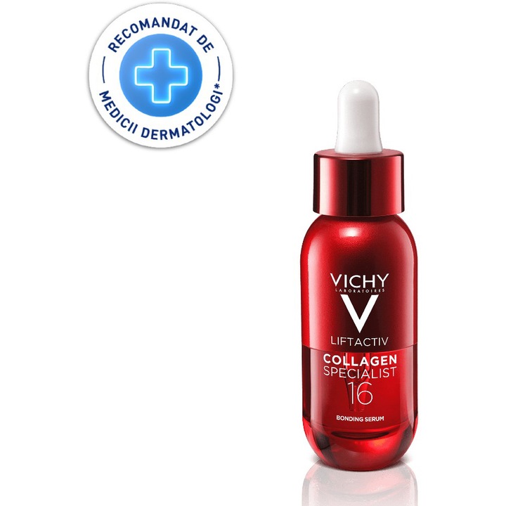 Serum antirid fortifiant Vichy Liftactiv Specialist 16 ce corecteaza 16 semne ale imbatranirii, 30 ml