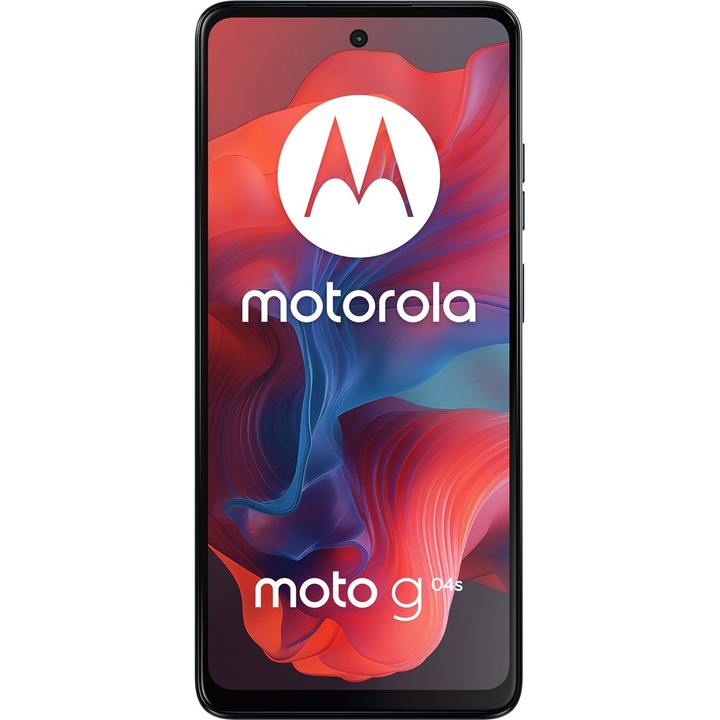 Мобилен телефон Motorola Moto G04s, 8GB RAM, 128GB, Concord Black