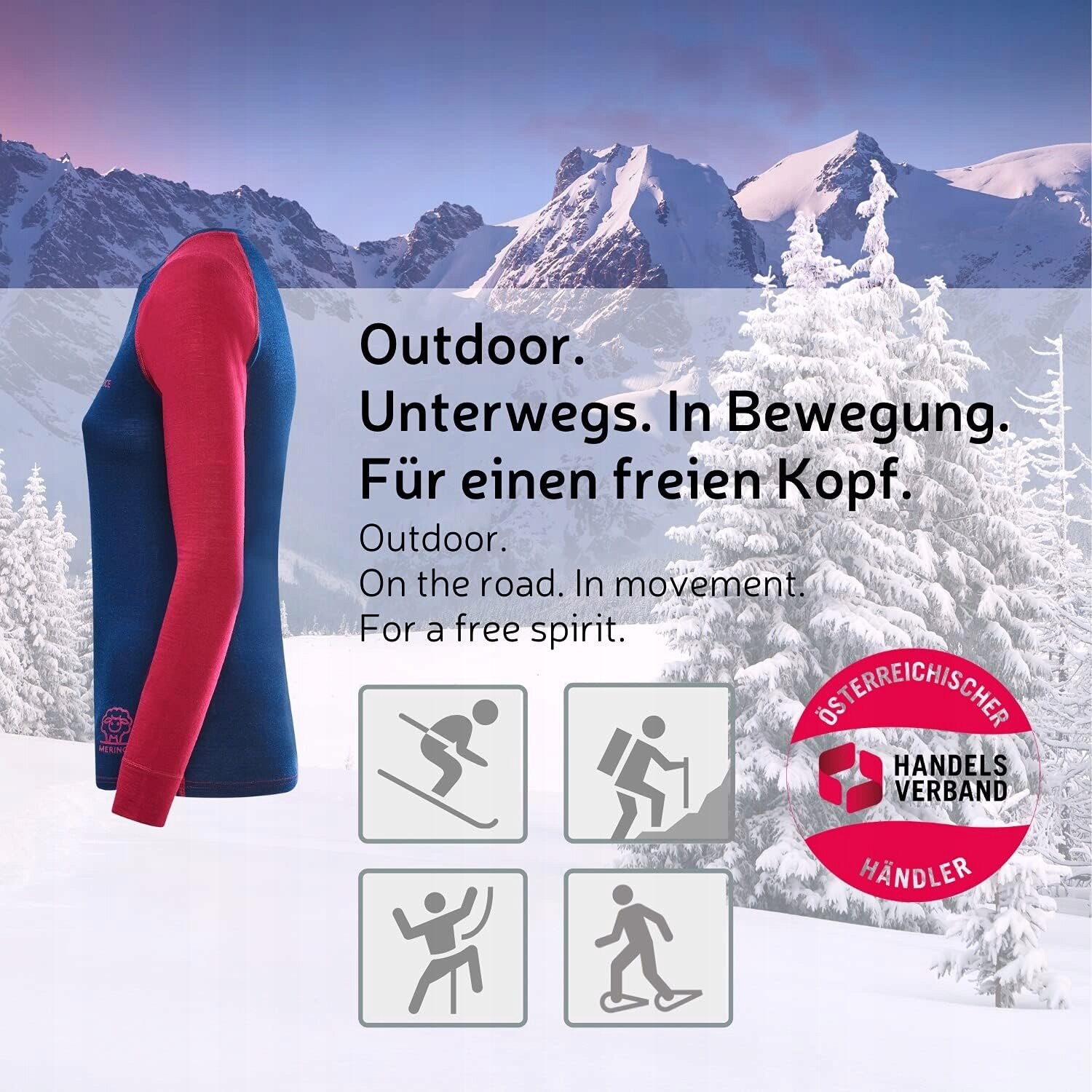 Poederbaas, Ski Socks 2-pack skisokken 2-pack unisex Black zwart Poederbaas, Ski Socks 2-pack skisokken 2-pack unisex Black zwart