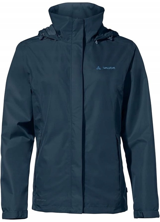 Női vízálló kabát, Vaude Escape Light, 10 000 mm H2O, gránát, 46/XXL
