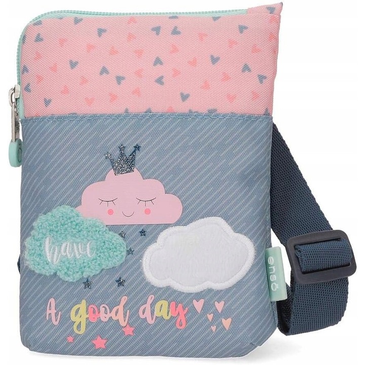 Enso Good Day táska, többszínű, 13x16,5x1,5 cm, mini méret