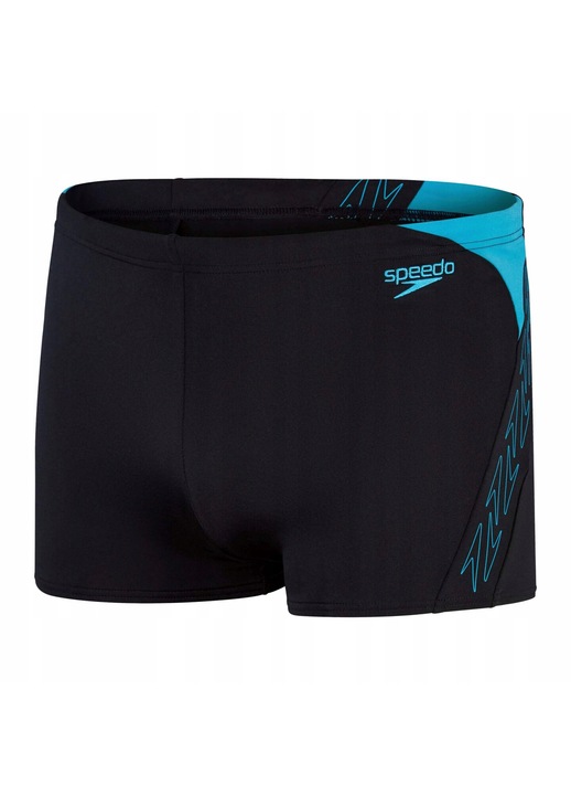 Speedo férfi fürdőnadrág, textil, UV védelem, fekete, 3-as méret