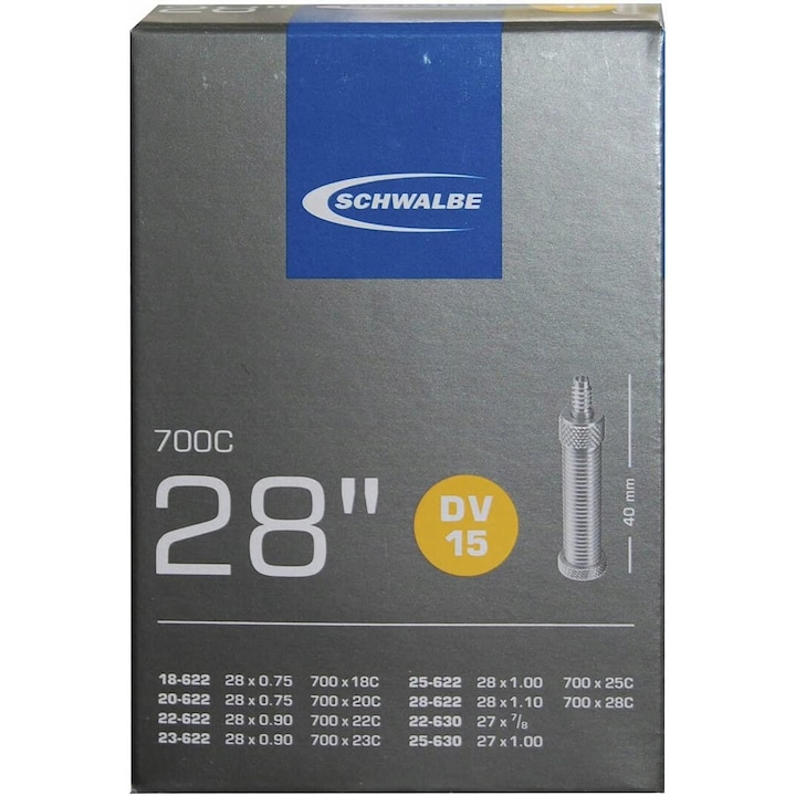Велосипедна гума Schwalbe 28", 40мм черна комплект