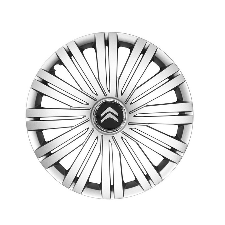 Set 4 Capace Roti R14 AutoSSF ®, Potrivite Jantelor de 14 inch, pentru CITROEN, Model 200