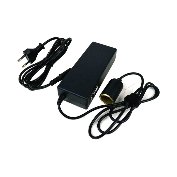 Incarcator auto 230V/12V 6A, VOLT POLSKA, pentru aparate electrice, protectie termica, 80W