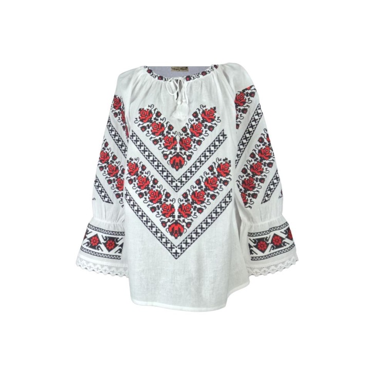 Ie dama CP1, alb/rosu, marimea XL