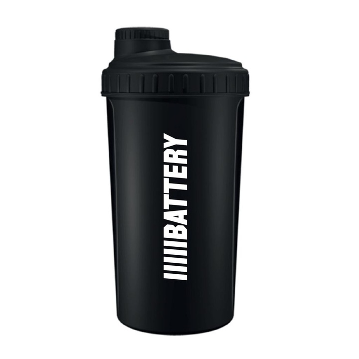 Battery Nutrition Shaker negru - Shaker 700ml