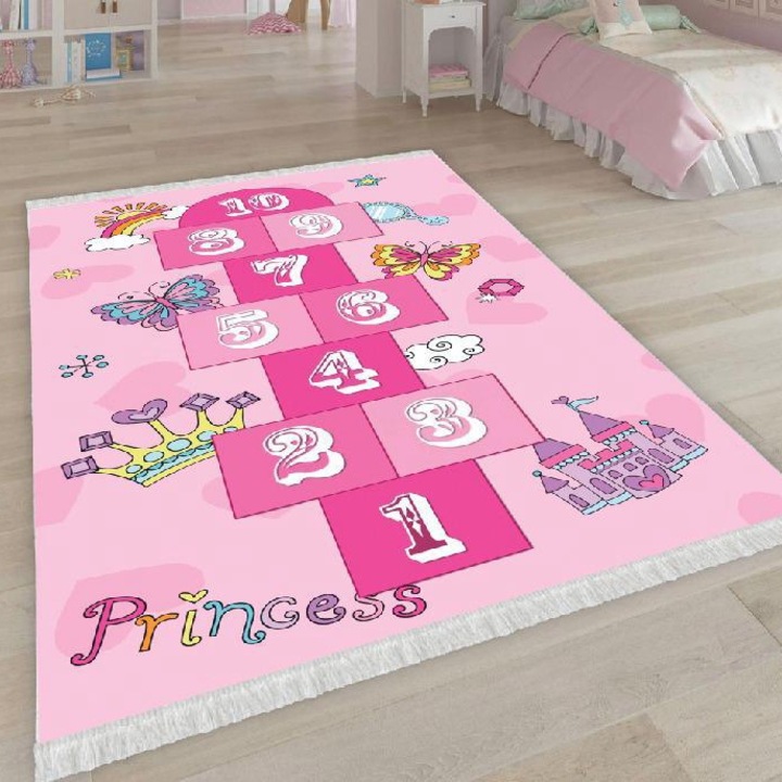 Covor copii antiderapant, 80x150 cm, CCP111