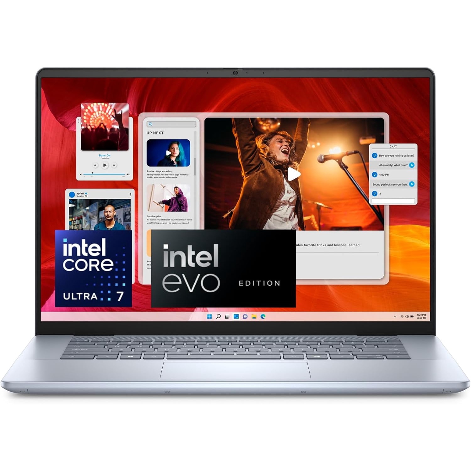 Windowsノート本体 DELL INSPIRON 16 7640 16GB 1TB Ultra 7 Laptop Dell Inspiron 16 Plus 7640 Ice Blue, cu display 16