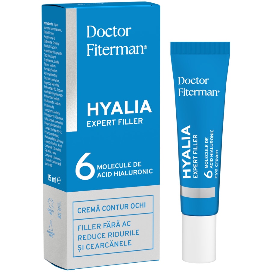 Crema contur ochi Doctor Fiterman Hyalia, 15 ml