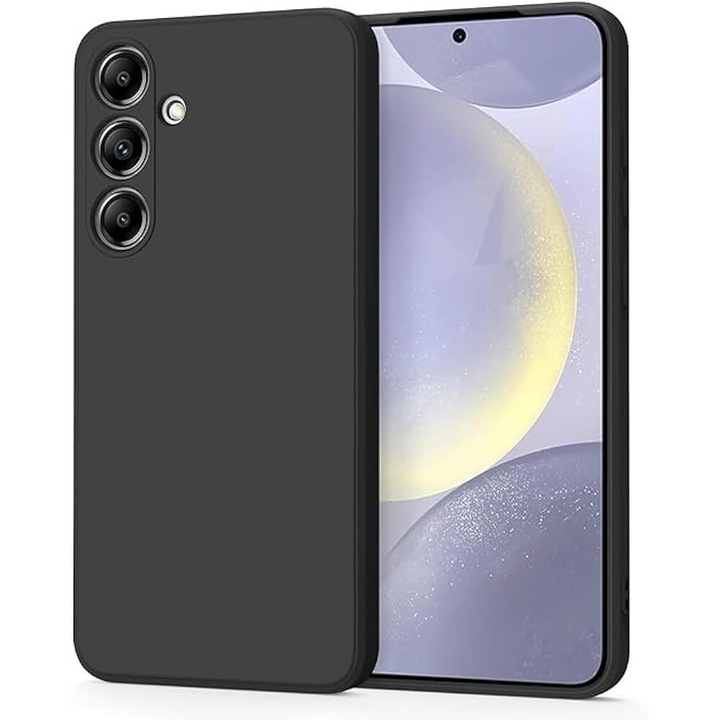 Husa pentru Samsung Galaxy A26 5G din Silicon, Negru