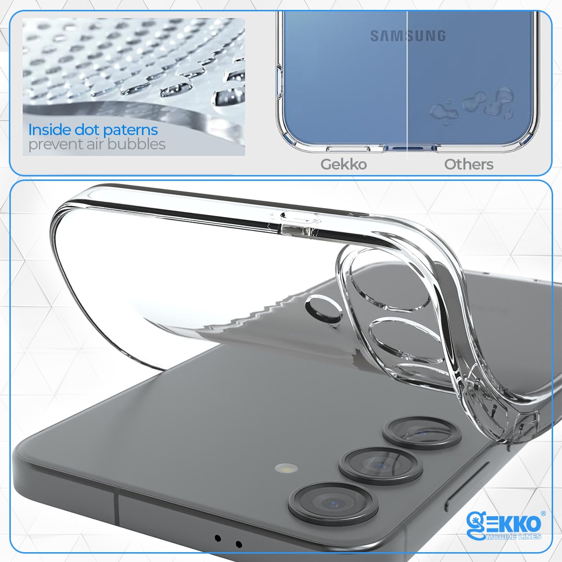 Husa pentru Samsung Galaxy S25 - Silicon Gel, Ultrasubtire 0.3mm, Protectie Premium, Design Minimalist, Transparenta
