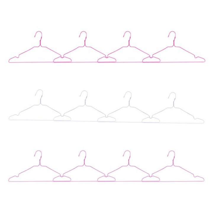 Комплект 12 метални закачалки 42 см