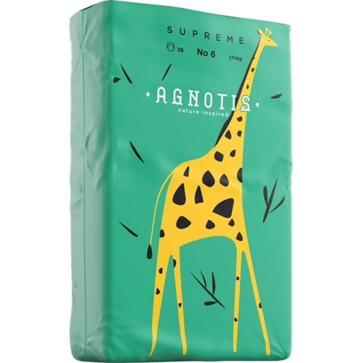 Supreme Agnotis hipoallergén pelenka, 2. sz. 6, 17+ kg, 36 db