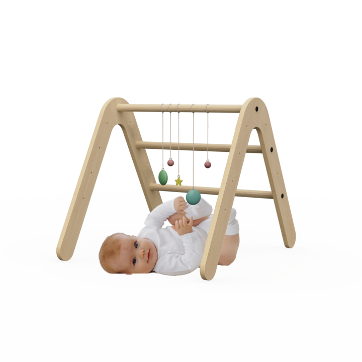 Centru activitati Montessori 2in1 - loc de joaca si biblioteca Gimy, MamaToyz