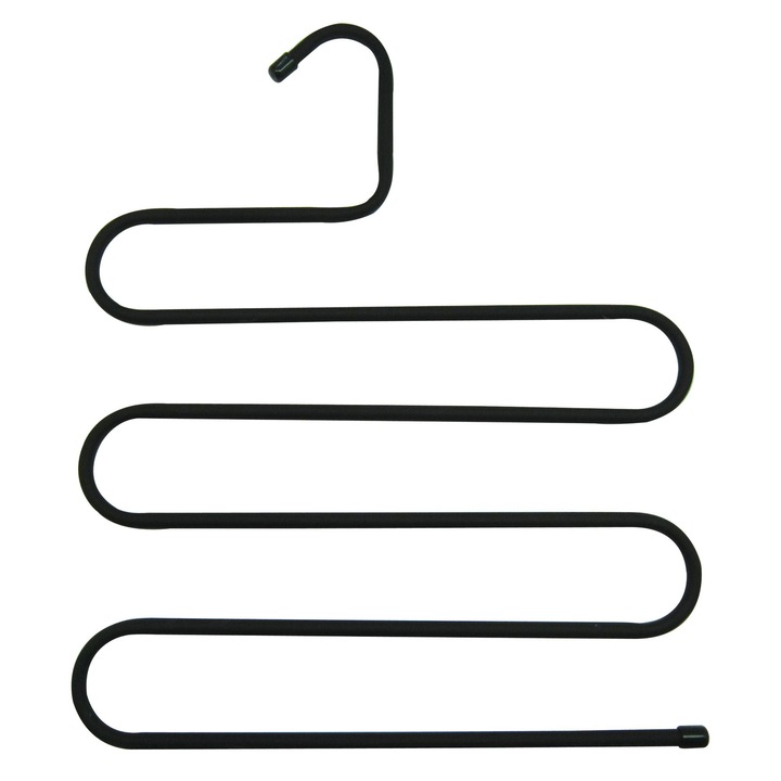 Umeras Spaceo, pentru pantaloni, din metal, L 31 cm, negru