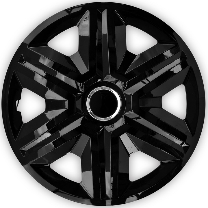 Capace jante universal, 14 inch, Negru, NRM, FORD RENAULT HONDA FIAT OPEL, 1 buc